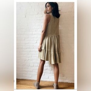 Saturday Sunday Anthropologie Tiered Sun Dress, Size Small